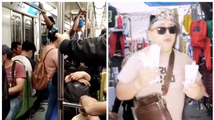 "Va calada, va garantizada...": se viraliza video de la vacuna rusa de a 10 pesos en el Metro