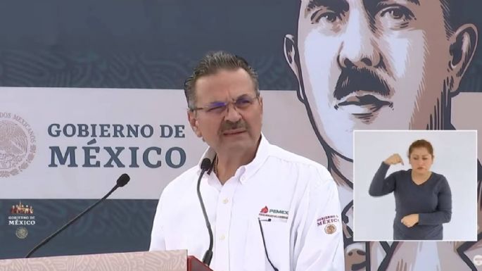 Director de Pemex justifica jubilación de 100 mil pesos mensuales de Romero Deschamps
