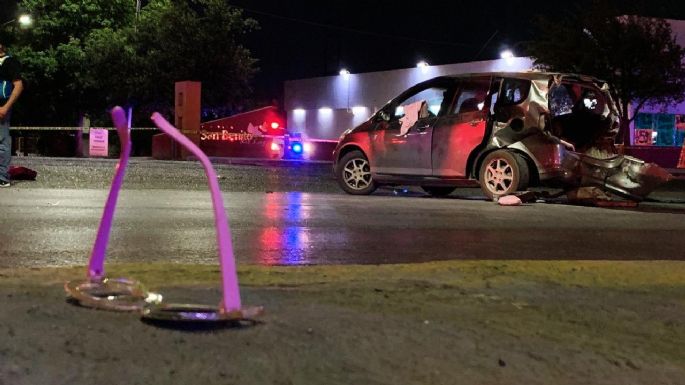 NL: Conductor chocó por detrás el auto de una familia y mató a dos niñas; iba ebrio