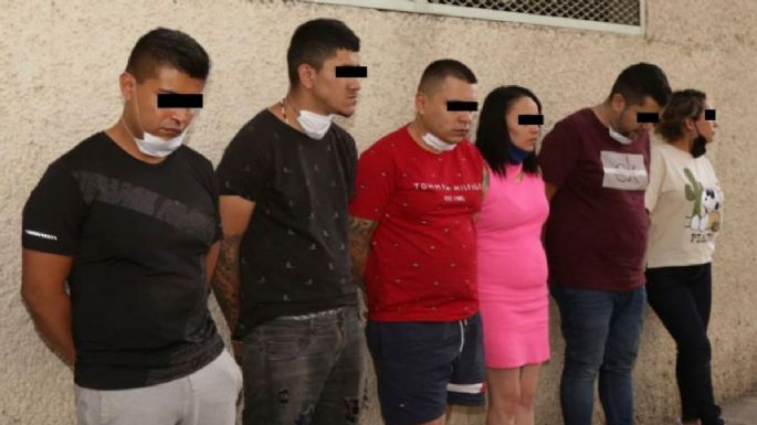 Detienen a siete presuntos integrantes de La Unión Tepito; uno es menor de edad