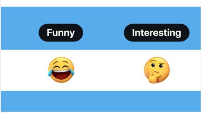 Twitter tantea el uso de reacciones con emoji al estilo Facebook
