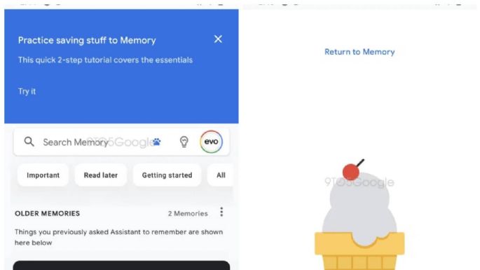 Google prepara la función 'Memoria' de su Asistente para guardar y encontrar cualquier contenido