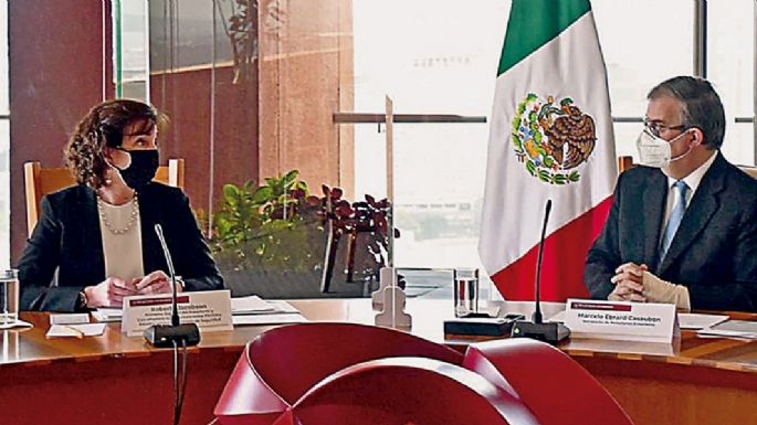 Sin dinero de EU no hay ayuda de México: Ebrard