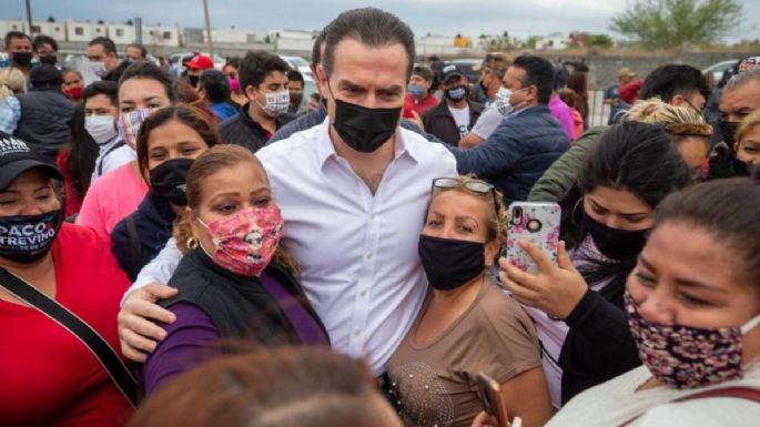 Amonestan a candidato del PRI al gobierno de NL por mitin sin sana distancia