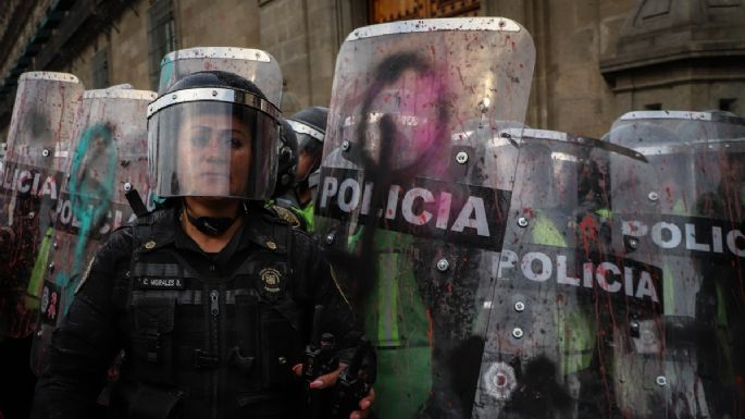La CDMX desplegará a 1,700 policías por las marchas del #8M