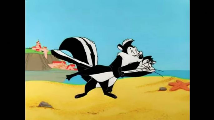 Acusan a Pepe Le Pew de normalizar el acoso y piden cancelarlo