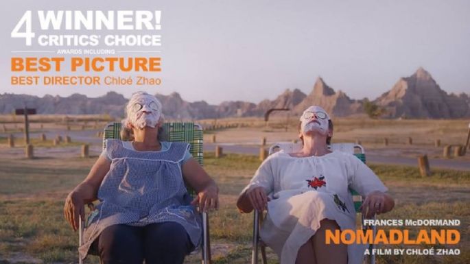 Nomadland y The Crown triunfan en los Critics Choice Awards 2021