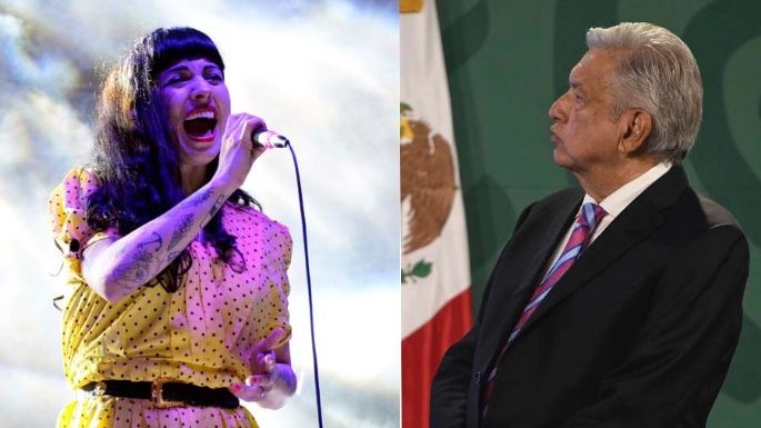 Mensaje feminista de Mon Laferte a AMLO: Dé un paso atrás