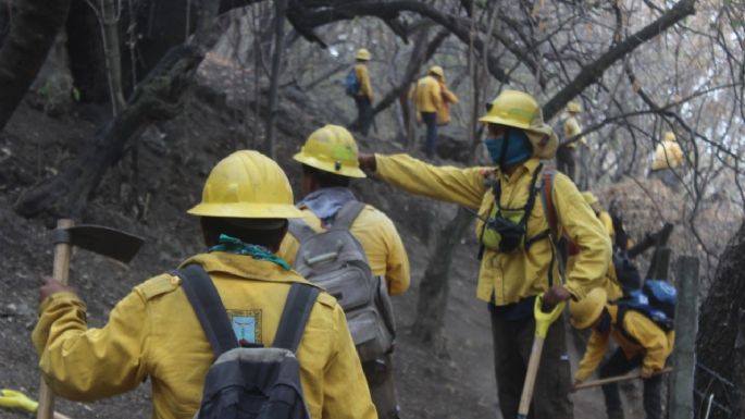 Controlado al 100% el incendio en la zona boscosa de Tepoztlán