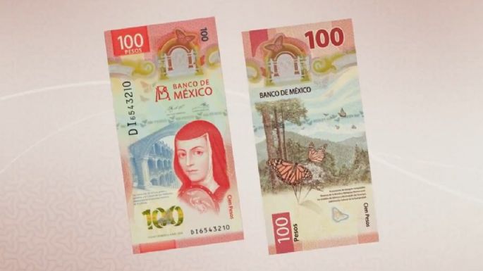 El billete mexicano de 100 pesos de Sor Juana es nombrado el mejor de 2020