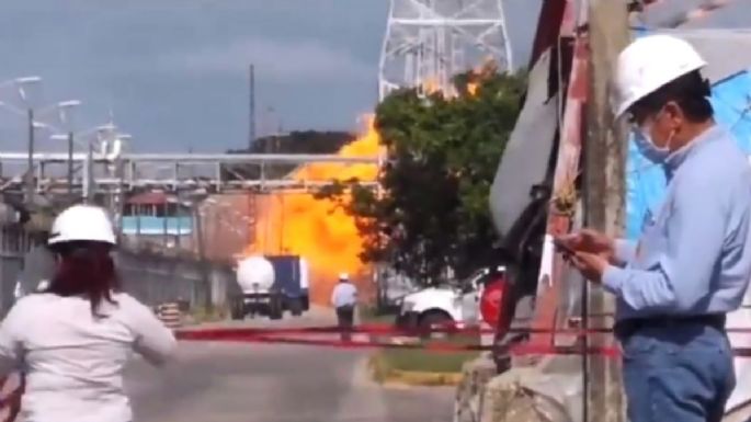 Reportan explosión en complejo petroquímico "Morelos" de Coatzacoalcos