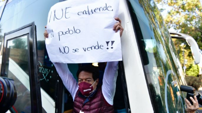 Mario Delgado: Vamos contra algunos consejeros, no contra el INE