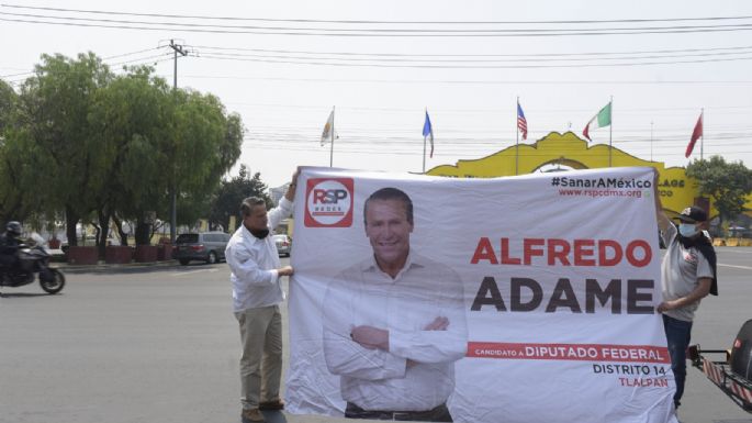 Alfredo Adame hace campaña entre mentadas de madre y altercado con automovilistas