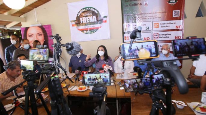 Frenaaa se suma a campaña de Mely Romero, candidata del PRI-PAN-PRD en Colima