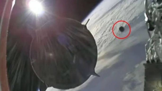 Un cohete de SpaceX casi se impacta con un ovni, revela la NASA (Video)
