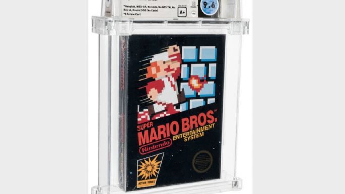 Una copia rara de Super Mario Bros. se convierte en el juego más caro de la historia al subastarse por 660 mil dólares