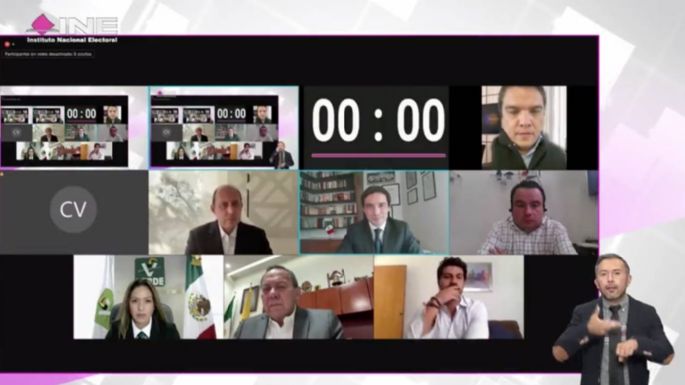 En videodebate del INE, partidos chocan por casos de corrupción
