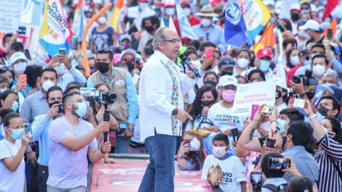 Calderón en SLP: Salvemos a México de la intolerancia, la torpeza y la ignorancia para gobernar