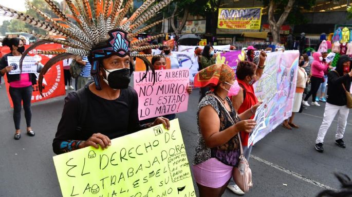 Marchan contra las reformas neoliberales y en defensa de los trabajadores sexuales