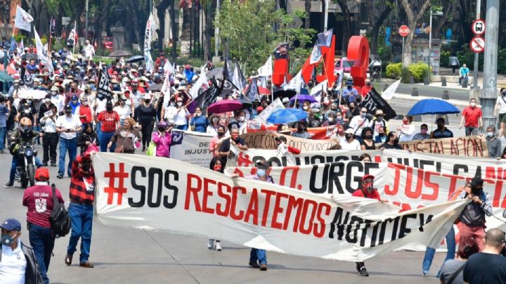 Marchan contra las reformas neoliberales y en defensa de los trabajadores sexuales