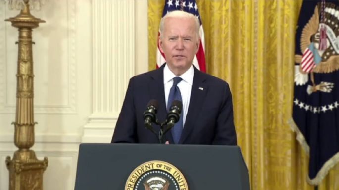 Biden anuncia reducción de 40% en contagios de covid y subsidios a negocios dañados por la pandemia