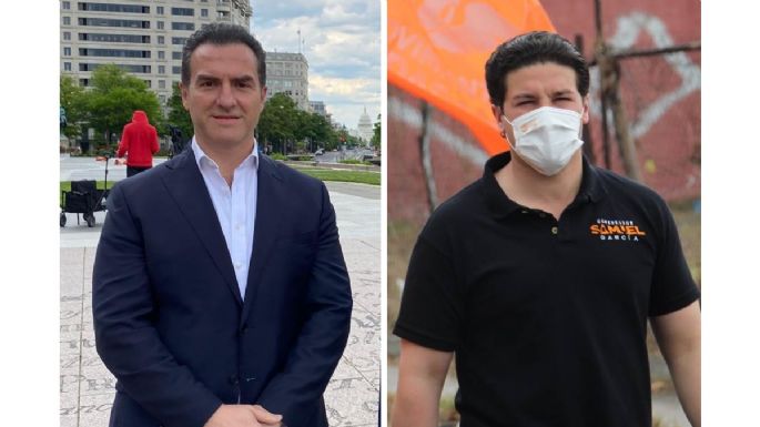 Adrián de la Garza viaja a Washington; "el miedo no anda en burro", se mofa Samuel García