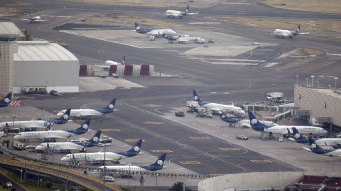 Revelan que avión de Aeroméxico abortó despegue por invasión de un Air France