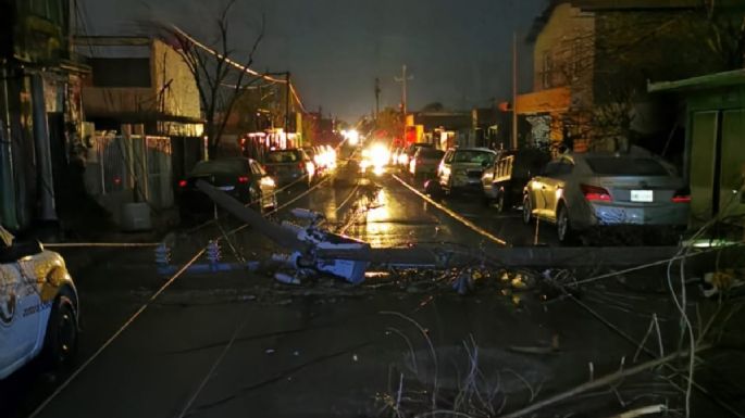 Tormenta en Nuevo Laredo deja sin energía eléctrica a más de 157 mil usuarios