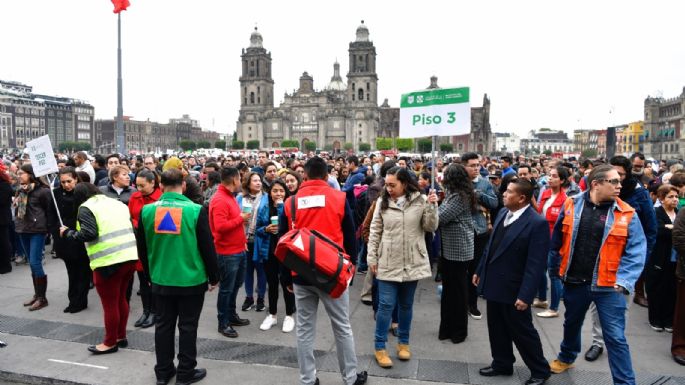 Así será el simulacro nacional de sismo del jueves 19 de septiembre