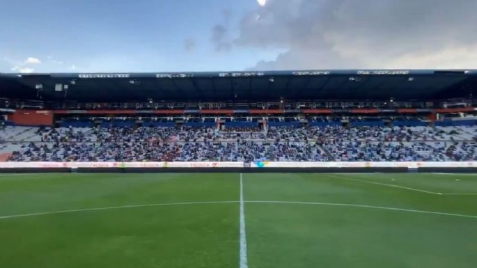 "Gran entrada" en el estadio Hidalgo en empate 0-0 entre Pachuca y Cruz Azul