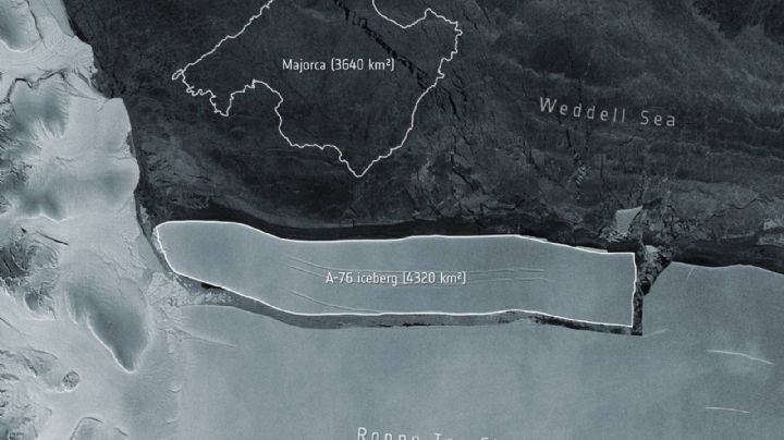 El iceberg más grande del mundo se desprende de la Antártida