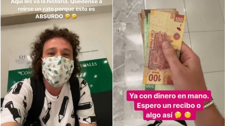 Multan a Luisito Comunica con casi 7 mil pesos por usar el celular en el AICM (VIDEO)