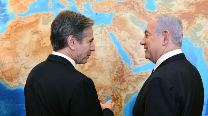 Blinken reitera el derecho de Israel a defenderse y destaca que EU apoyará la entrega de ayuda a Gaza