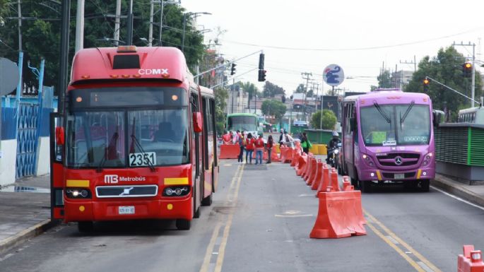 SSC detiene a chofer de la Línea 5 del Metrobús por amenazar con pistola a automovilista