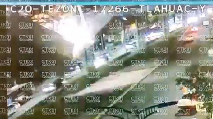 Este es el momento exacto del desplome en la Línea 12 del Metro (Video)