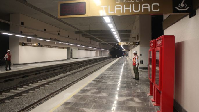 El servicio del tramo subterráneo de la Línea 12 del Metro fue suspendido