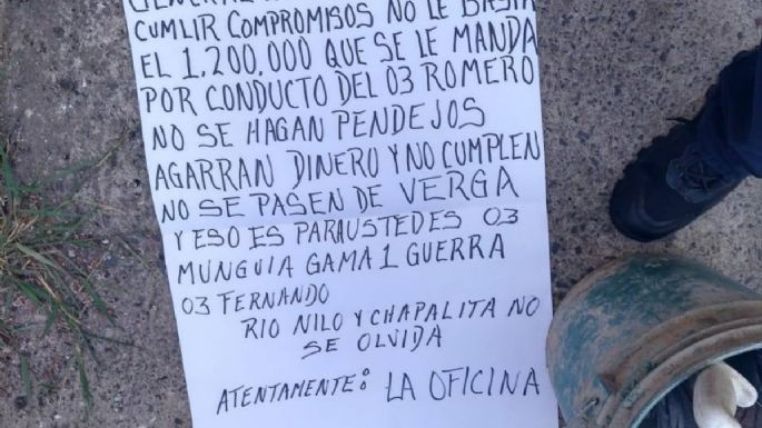Amenazan al comisario de la policía de Guadalajara con cabeza de cerdo