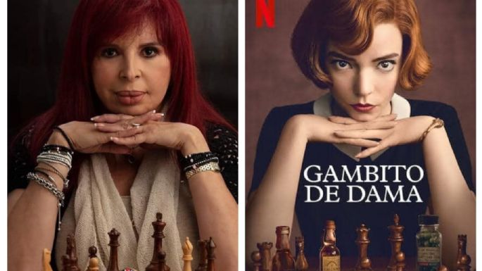 Critican a Layda Sansores por compararse con la protagonista de "Gambito de dama"