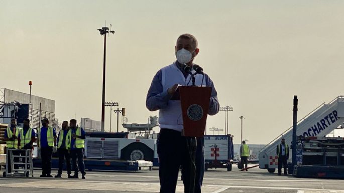 México recibe 288 mil 990 vacunas Pfizer; en los siguientes dos días llegará otro millón 170 mil