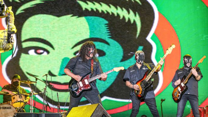 Al ring musical del Festival "Rock y Lucha"