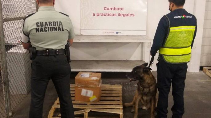 Aseguran 23 kilos de fentanilo en el aeropuerto de Tijuana