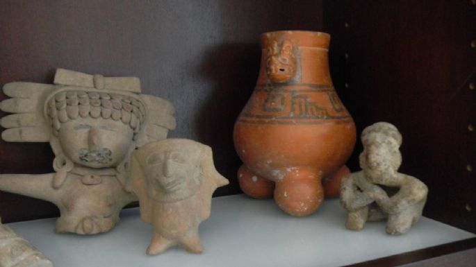 Secretaría de Cultura recupera 93 piezas arqueológicas que se vendían en tianguis de la Doctores