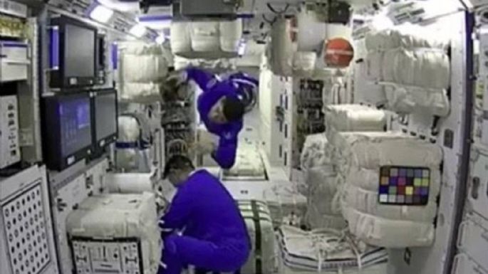 Los primeros astronautas llegan a la estación espacial china