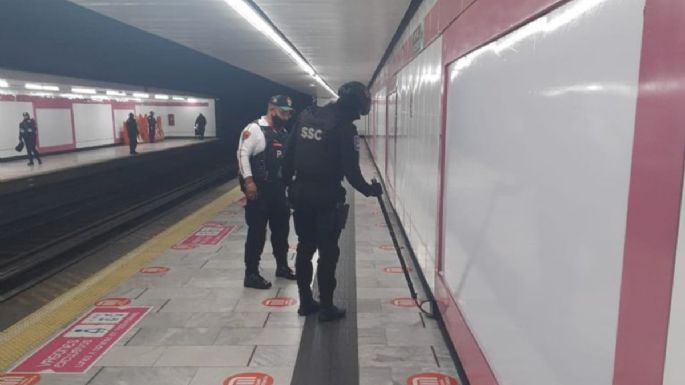 Cierran estación Boulevard Puerto Aéreo del Metro por amenaza de bomba