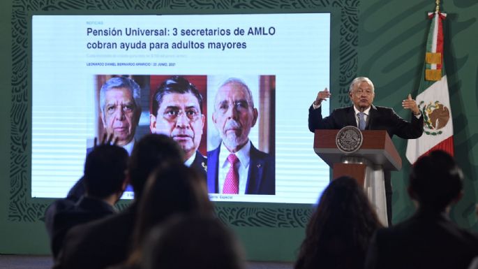 Voy a recibir la pensión de adulto mayor porque es universal y constitucional: AMLO