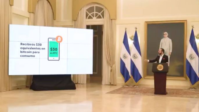 Bukele asegura que el uso del bitcoin en El Salvador será voluntario