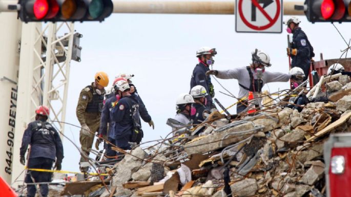 Aumentan a 90 los fallecidos confirmados por el colapso del edificio en Miami