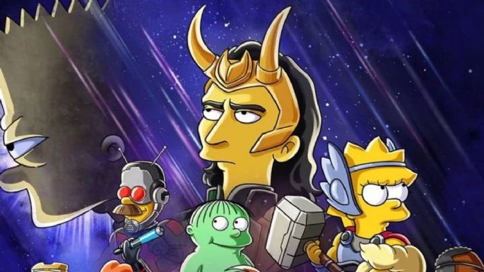 Los Simpson anuncian crossover con Loki en su nuevo corto de Disney+.