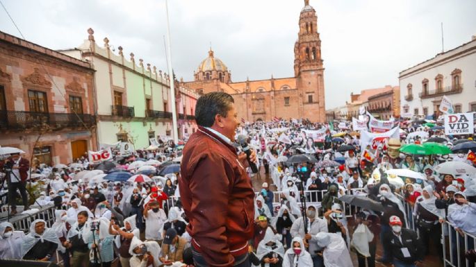 Conteo rápido da el triunfo a David Monreal en Zacatecas