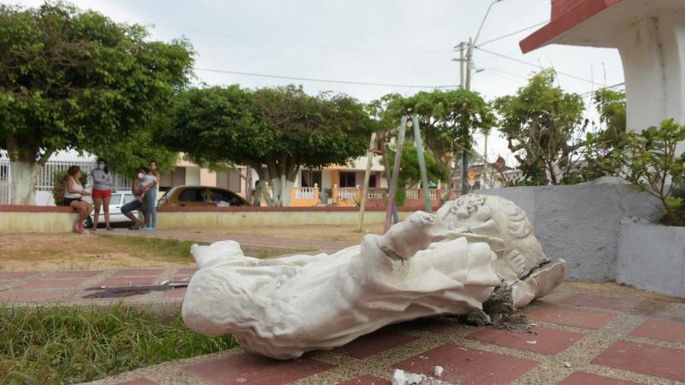 Una niña murió aplastada por una estatua que le cayó encima